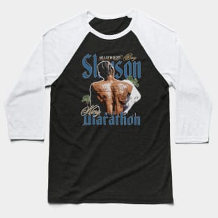 Nepsey Slauson Boy King Marathon Baseball T-Shirt